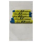 5 sticks of Blue Markal Point Stik