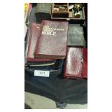 5 Bibles, 3 large & 2 Small