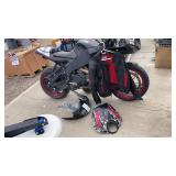 2009 Buell   XB12R FIRE MOTORCYCLE & JACKET & PART