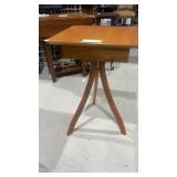 Square Wooden Side Table