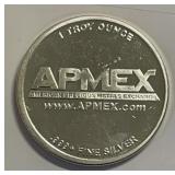 .999 1 oz SILVER STRIKE,