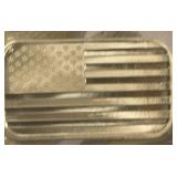 .999 1 OZ SILVER BAR,