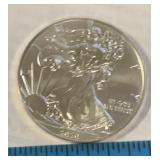 2020 .999 1oz Silver Eagle $1 Dollar Coin