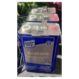 3 Gallons of Klein Strip Acetone