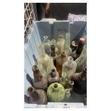 Assorted Vintage Bottles