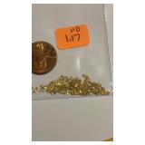 1.17  Grams of Natural Alaskan Gold Nuggets/Smalls