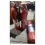 3 Small Fire Extinguishers