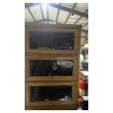 3 Tier Glass Bookcase with