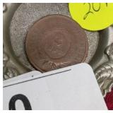 1865 Two Cent Coin