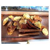 Bag of Wood Chips, Mushrooms, Cinnamon- Potpourri?