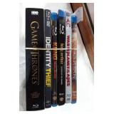7 Assorted Blu-Ray and reg dvd Movies