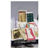 Assorted Vintage Christmas Cards Not Used Ones