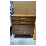 Wooden 5 Drawer Lane Dresser