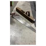 Vintage Wood Planer and Hand Saw