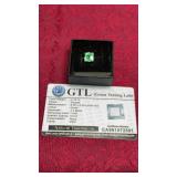 Green Tourmaline Square Cut 4.75 cts