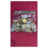 Bag of Foreign Coins
