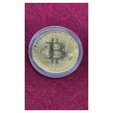 24k Gold Plated BIT Coin