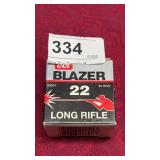 Blazer 22 Long Rifle Box 50 Rounds