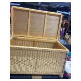 Wicker storage Chest, Large  3Ft x 20" x20"