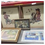 Assorted Framed Prints