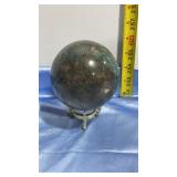 Carved Rock Sphere 4" Dia Carved Rock Sphere 4" Dia