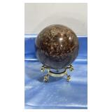 Carved Rock Sphere 3" Dia Carved Rock Sphere 3" Dia