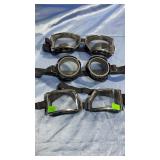 3 Pairs Goggles Different Shapes