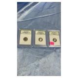 3 Roosevelt Dimes DCAM GEM PROOF - 1996 S, 1978 S,