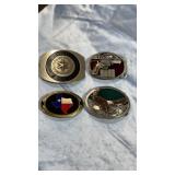 5 Western Belt Buckles