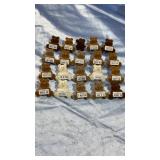 20 Small Fuzzy Flocked Bear Pins 20 Small Fuzzy Flocked Bear Pins