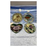 4 Sun Catchers - Metal Frame on Painted Plastic 4 Sun Catchers - Metal Frame on Painted Plastic