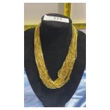 Gold Toned Necklaces 18" Long +/- 70