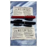 2 Sheaffer "No Nonsense" Fountain Pens 2 Sheaffer "No Nonsense" Fountain Pens