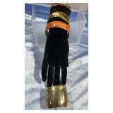 5 Metal Bangle Bracelets 5 Metal Bangle Bracelets