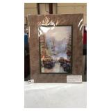 Matted Copy of Art- Thomas Kinkade San Francisco Matted Copy of Art- Thomas Kinkade San Francisco