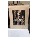 Matted Copy of Photo "To Be Or Not To Be" 1950 Matted Copy of Photo "To Be Or Not To Be" 1950
