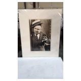 Matted Copy of Photo "Hollywood" 1930 W.C. Fields Matted Copy of Photo "Hollywood" 1930 W.C. Fields