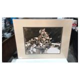 Matted Copy of Photo- Denver Broncos Super Bowl