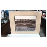 Matted Copy of Photo-The Cotton Bowl  1992 Dallas