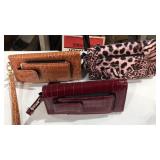 3 New Wristlets w/ Chain Straps 3 New Wristlets w/ Chain Straps