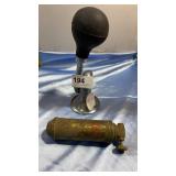 Condor Horn & Vintage Brass Cylinder Condor Horn & Vintage Brass Cylinder