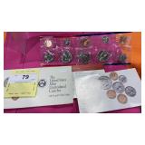 1992 Uncirculated Mint Coin Set 5 Coin Ea P&D Mint 1992 Uncirculated Mint Coin Set 5 Coin Ea P&D Mint