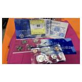 1999 Uncirculated Mint Coin Set 5 Coins Ea P Mint& 1999 Uncirculated Mint Coin Set 5 Coins Ea P Mint&