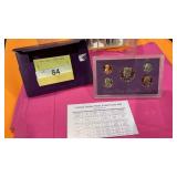 1989 US Mint Proof Coin Set 5 Coins S Mint 1989 US Mint Proof Coin Set 5 Coins S Mint