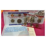 1994 US Uncirculated Coin Set 5 Coins Ea P&D Mint 1994 US Uncirculated Coin Set 5 Coins Ea P&D Mint