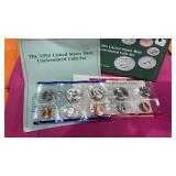 1993 US Uncirculated Coin Set 5 Coins Ea P&D Mint 1993 US Uncirculated Coin Set 5 Coins Ea P&D Mint