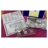 2003 US Uncirculated Coin Set 5 Coins Ea P Mint & 2003 US Uncirculated Coin Set 5 Coins Ea P Mint &