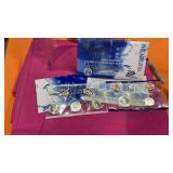 1999 US Uncirculated Coin Set 5 Coins Ea P Mint & 1999 US Uncirculated Coin Set 5 Coins Ea P Mint &