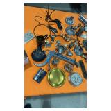 Assorted Metal Items- Shoe Butler, Spur, Creamer Assorted Metal Items- Shoe Butler, Spur, Creamer