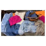 3 Leather Belts, Denim Shirts, Shorts, Jacket &